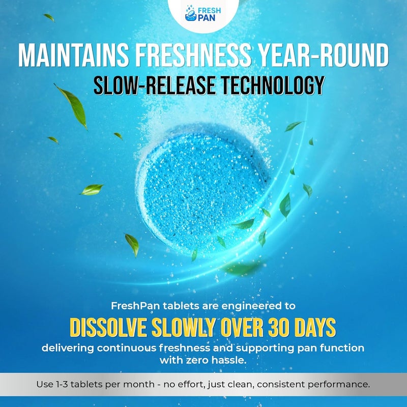 Lemant FreshPan AC Drain Pan Tablets (100 Count) | 4 Year Supply of Slow Release AC Condensate Pan Tablets for Clean, Fresh Flow - Image 4